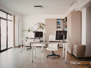 Home office lvt vinyl flooring in Hampshire