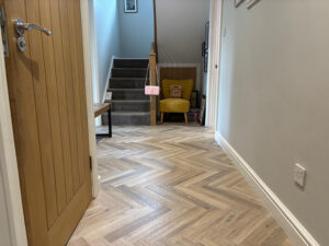 Hall stairs and landing flooring