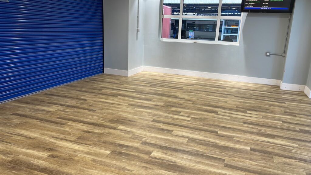 Complete flooring refurbishment at Southampton Central train station