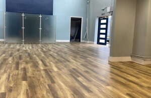 Completed flooring refubishment in Southampton Central Train Station
